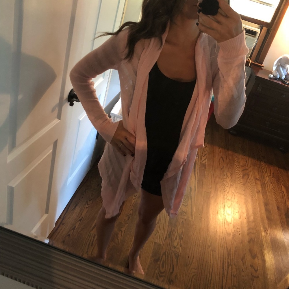 Light pink cardigan